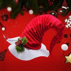 Christmas Headwear Red And Christmas Hat