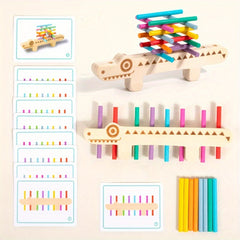 Crocodile & Fish Bone Matching Puzzle Toy