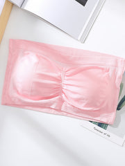 Strapless Bandeau Bra Invisible Crop Top Tube Bra