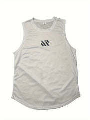 Pattern Print Men's Sleeveless Tank Tops