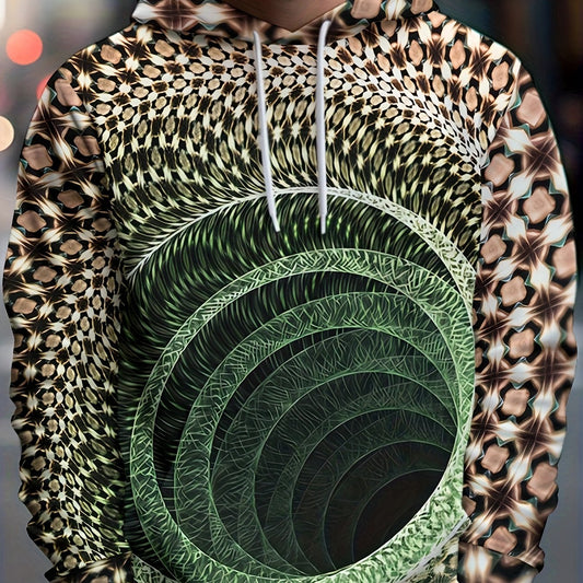 3D Print Drawstring Hoodies For Men Graphic Hoodie Pullover Mens Clothing