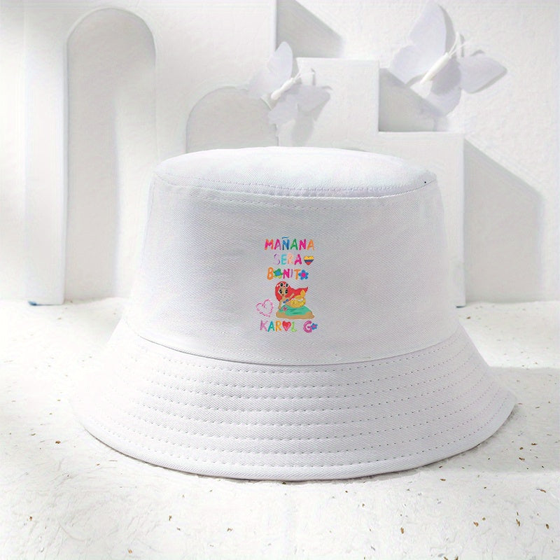 Y2K Fisherman Hat Candy Cotton Lightweight Cartoon Bucket Hat