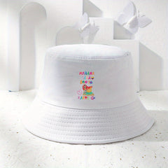 Y2K Fisherman Hat Candy Cotton Lightweight Cartoon Bucket Hat