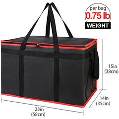 Insulated Food Bag Hot Cold Meal Insulation Outdoor Camping Picnic