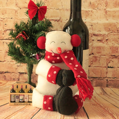 2pcs Christmas Wine Bottle Cover Xmas Party Decorations