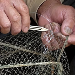 8pcs Fishing Net Shuttle Plastic Mesh Weaving Needle
