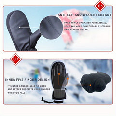 Winter Touch Screen Ski Gloves Waterproof & Windproof Warm Keeping