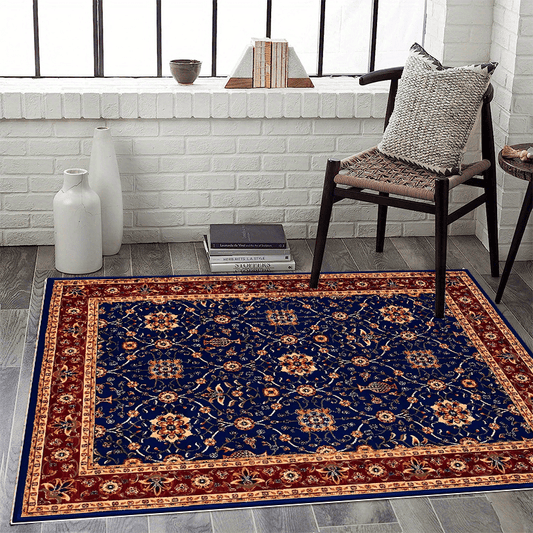 Bohemian Red Large Area Carpet Living Room Bedroom Soft Carpet