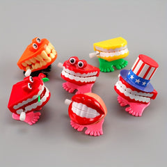 5 Pcs Walking Teeth Toys with Eyes, Funny Feet Novelty for Party