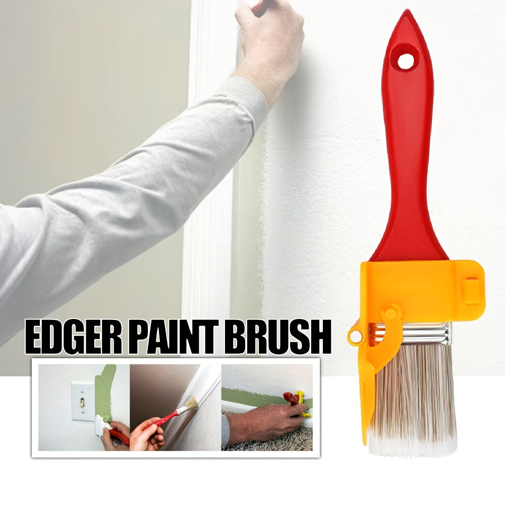 Edger Paint Brush Lightweight Clean Brush Wood Handle DIY Tool