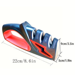3 Section Sharpener for Scissor, Indoor Outdoor Use