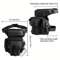 Waterproof Oxford Waist Bag for Outdoor Activities
