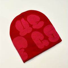 Fashionable Ear Protection Knit Beanie Hat Autumn Winter Ski Cold Hat