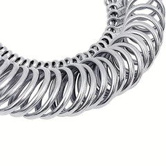 27pcs Stainless Steel Finger Sizer Measuring Ring Tool For Rings Size 1-13