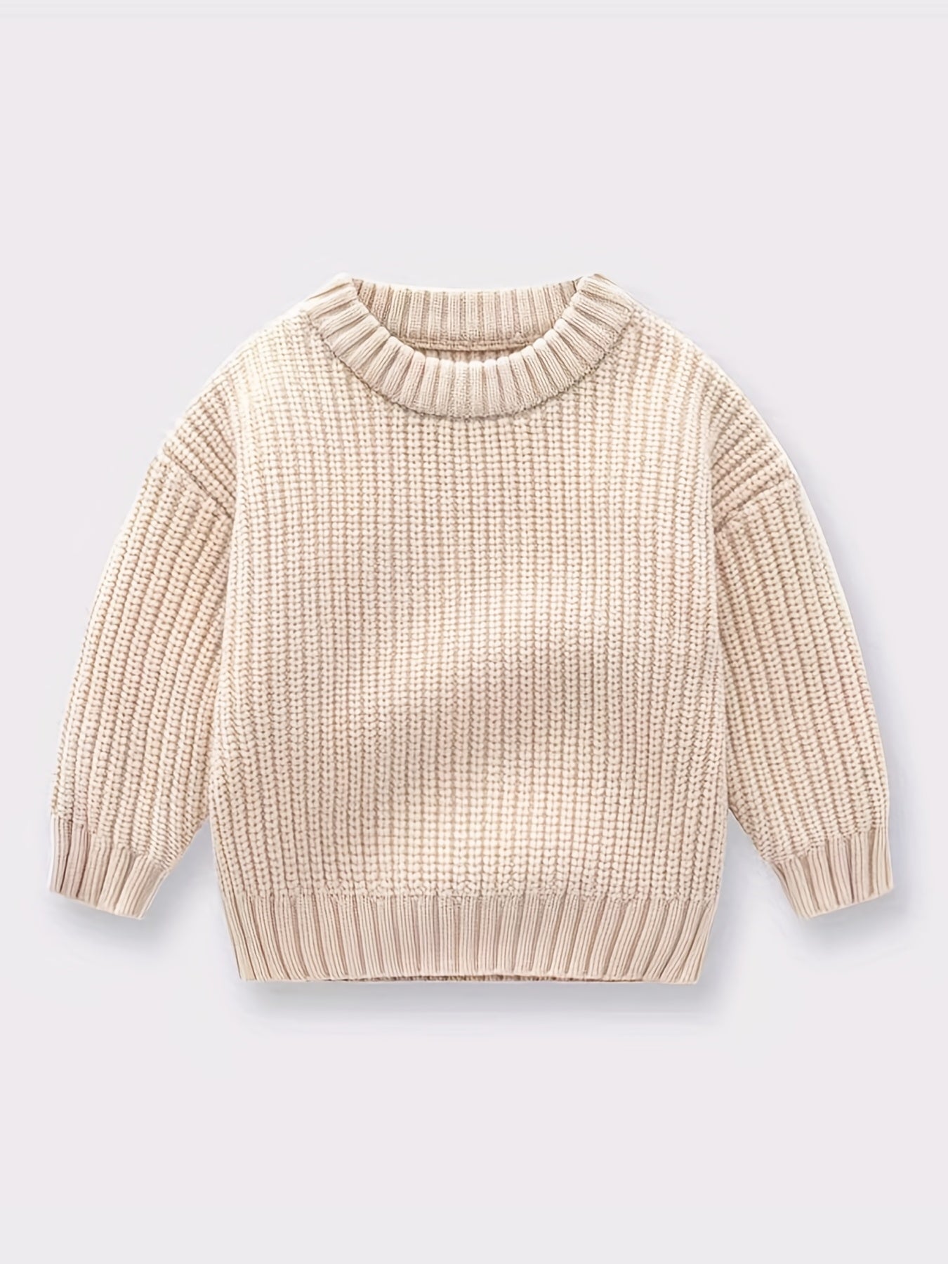 Baby Knit Sweater Pullover Top for Winter