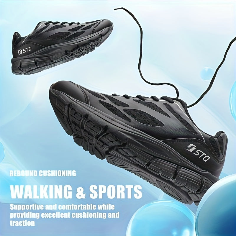 Women's Arch Support Tennis Shoes Lace Up Walking Shoes Non slip Comfort