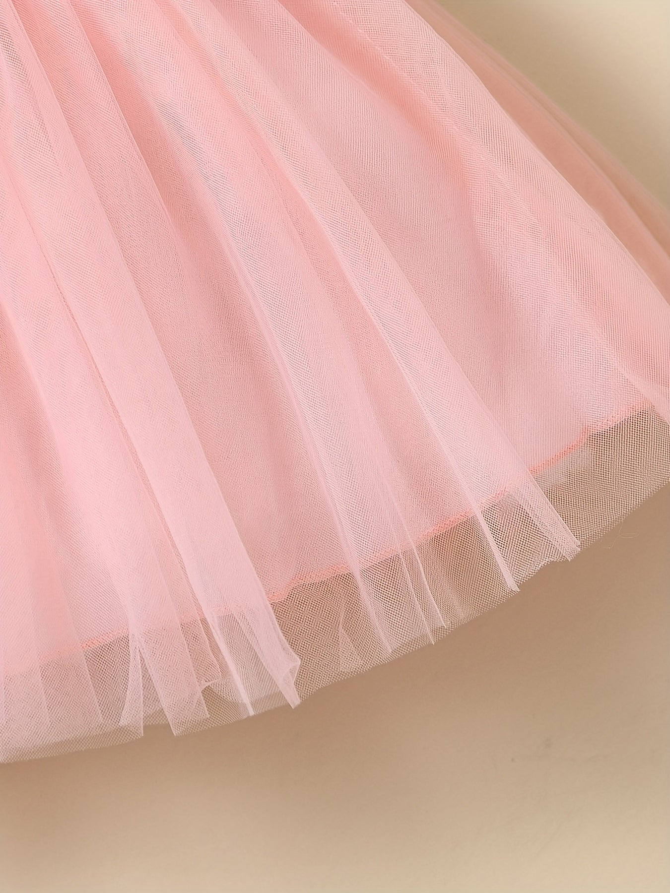 Mesh Princess Dress Baby Girls Birthday Party Dress Kids Clothes