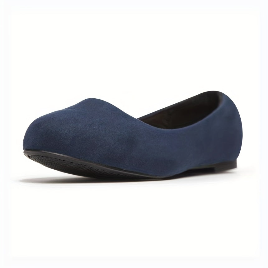 Women's Comfy Ballet Flats Soft Slip-On Walking Shoes