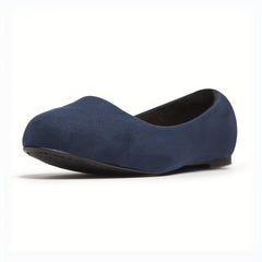 Women's Comfy Ballet Flats Soft Slip-On Walking Shoes