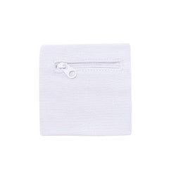 Cotton Wrist Wallet Zipper Sweatbands Men Women