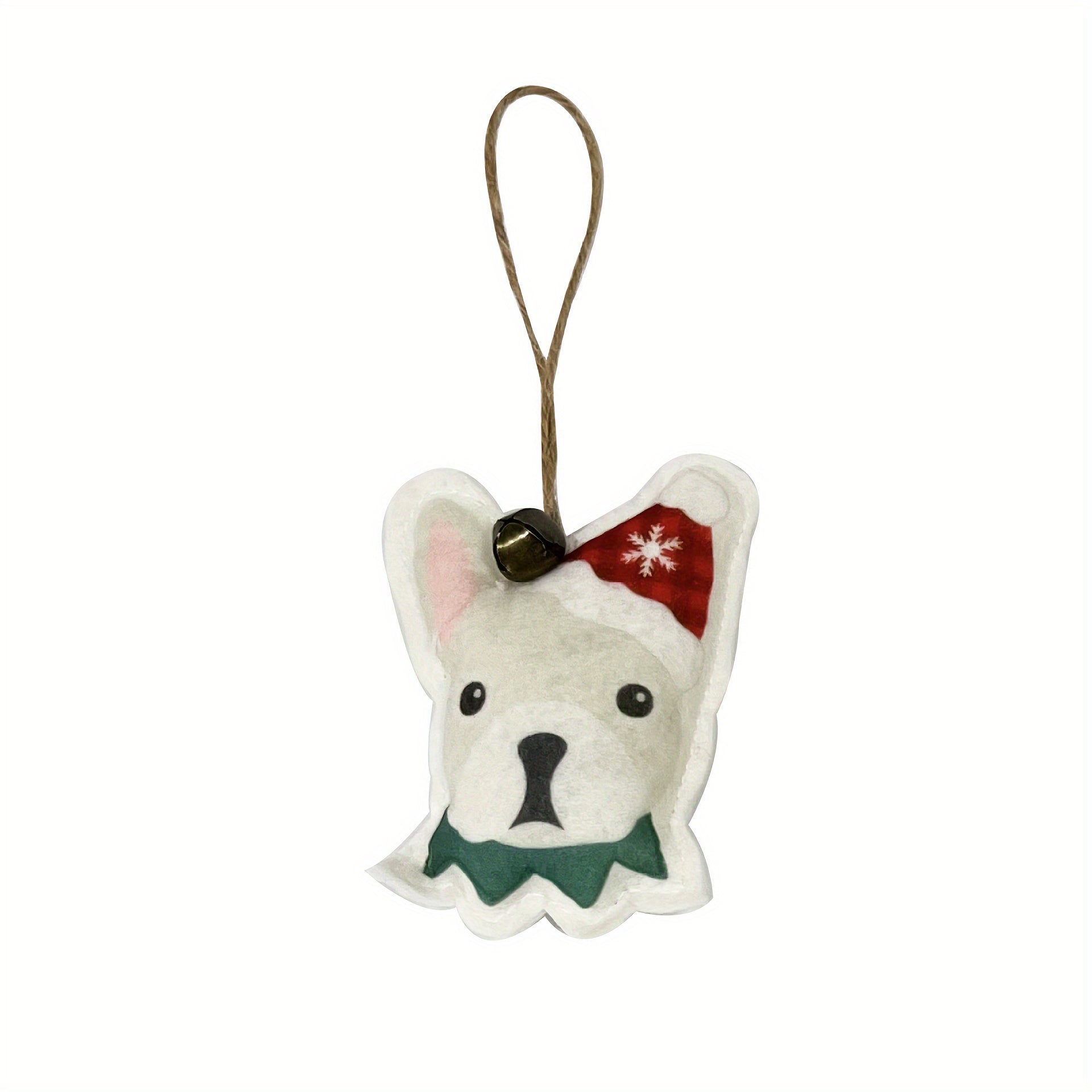 Mini Christmas Sense Dog Pendant Christmas Gift