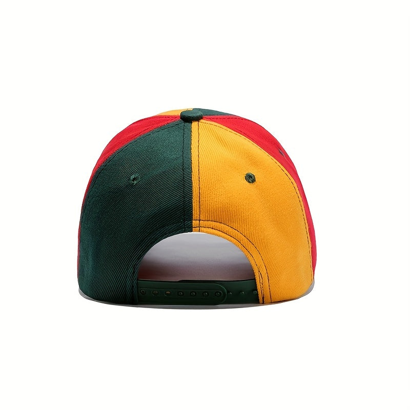 Embroidered Maple Leaf Hat Men's Hip Hop Baseball Cap