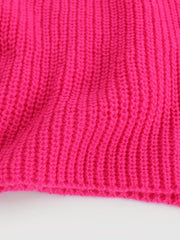 Solid V Neck Knit Top Sleeveless Tank