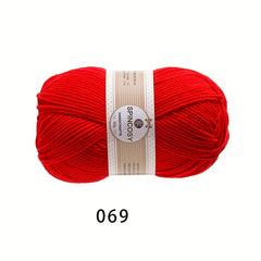 2pcs 4 Strand Wool 0.11lb 110m Acrylic Hand Woven DIY Needlework