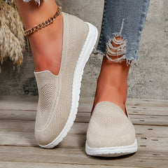 Women's Breathable Slip-On Sneakers Lightweight Walking Shoes