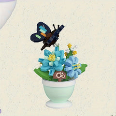 Insect Flower Micro Particle Assembly Building Block Toy DIY Gift