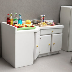 Miniature Kitchenware Set for Dollhouses - Realistic Details