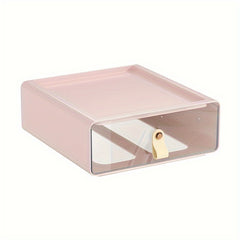 Desktop Storage Box Plastic Organizer Box Book Document Storage Box