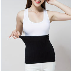 Warm Wool Waist Pad Girdle Men Women Thickened Lengthened Knitted