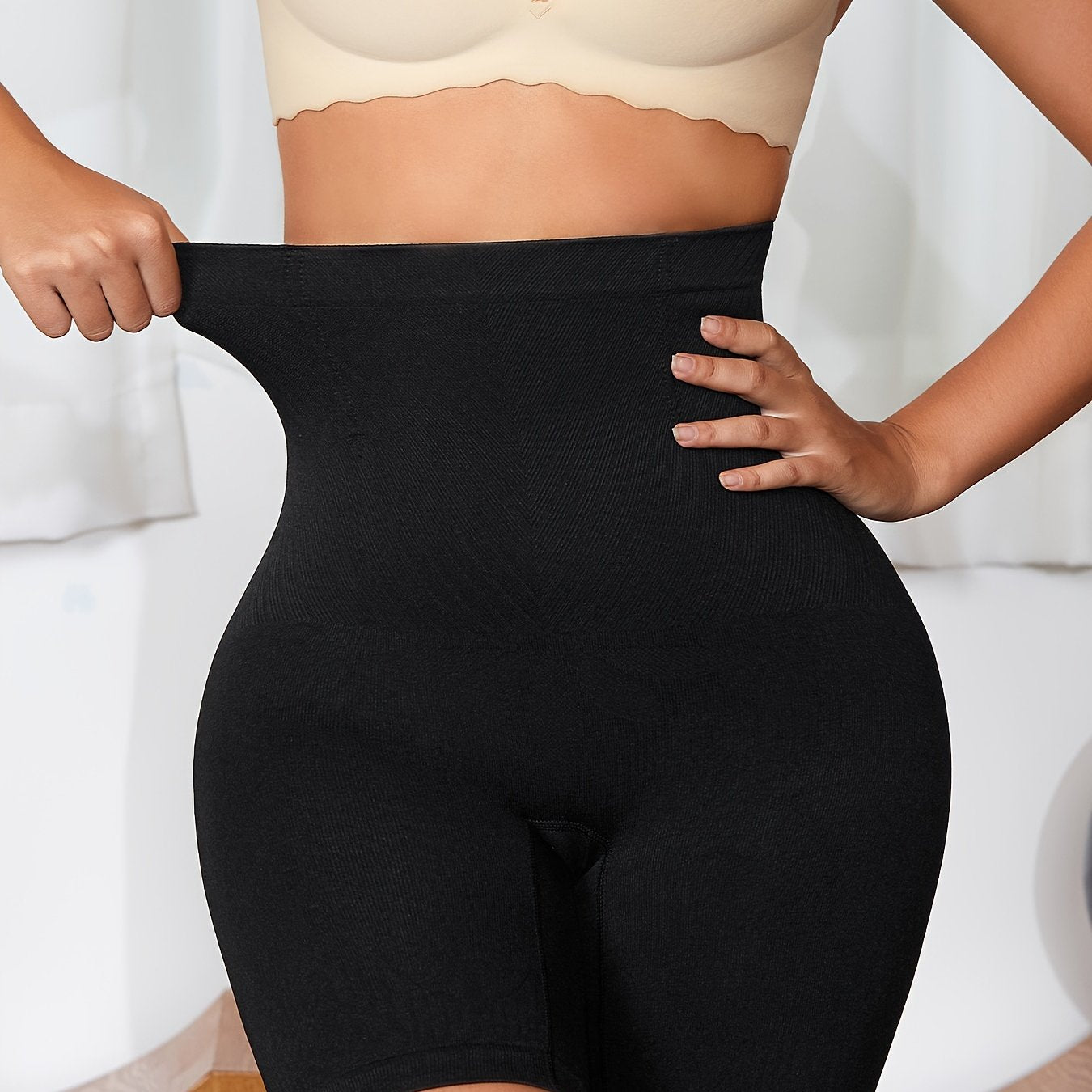 High Waist Shaping Shorts Tummy Control Butt Lifting Slimmer Shorts