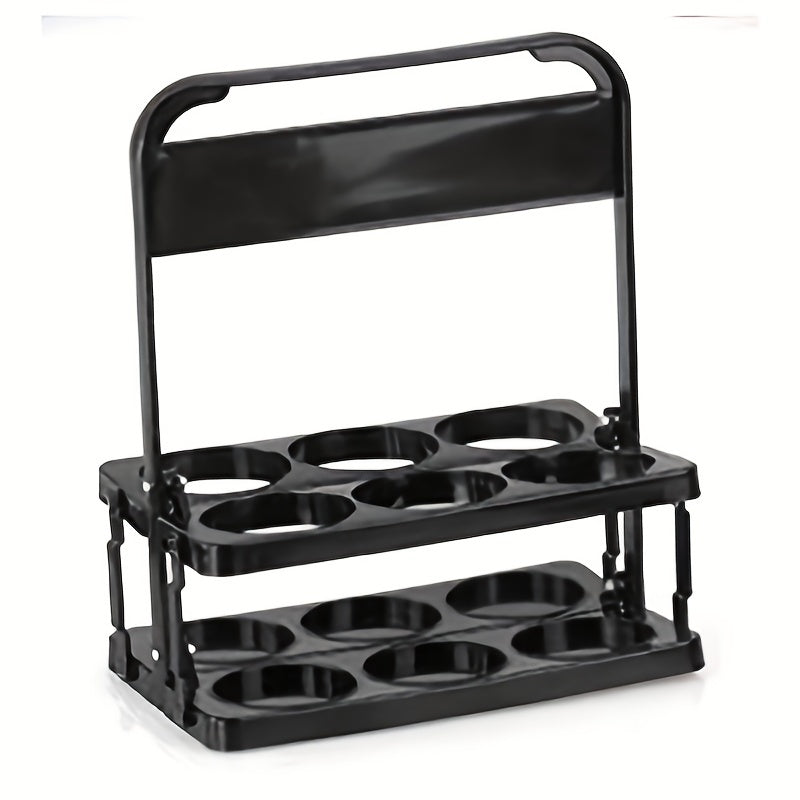 Portable Beer Basket Rack Wine Bottle Storage Basket For 6 Bottles