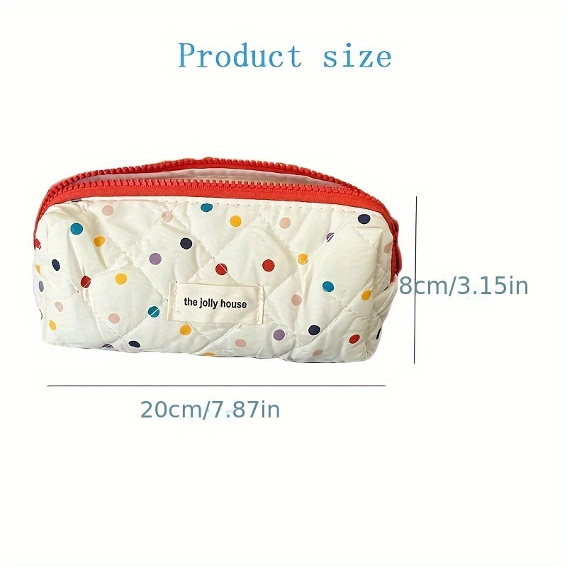 1pc Pen Bag Stationery Bag Functional Storage Bag