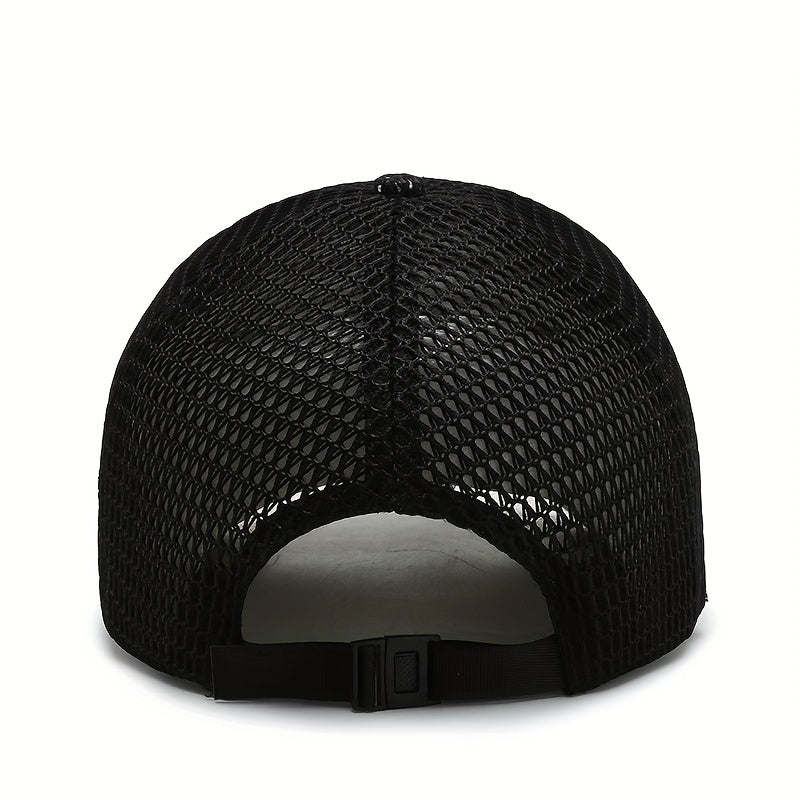 Breathable Men's Baseball Cap Adjustable Sun Protective