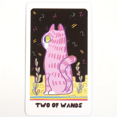 Weird Cat Tarot: Universe Mysteries Unveiled