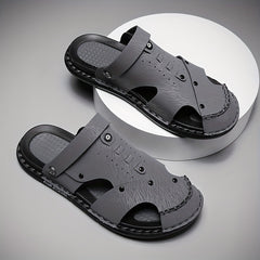 Men's Hollow Out Sandals Non Slip Closed Toe Shoes
