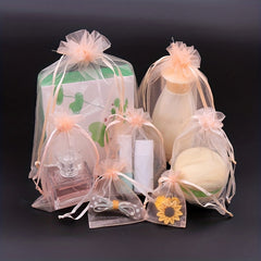 Transparent Drawstring Storage Bag Travel Jewelry Packing Bag