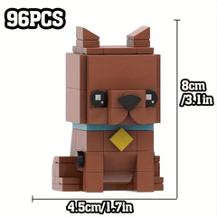Dog Building Blocks Set Colorful Toy for Dog Lover