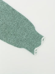 Casual Sweater Women's Plus Colorblock V Neck Jumper