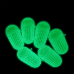 10pcs Luminous Bait Ball Fishing Trap Shrimp Cage Bait Box