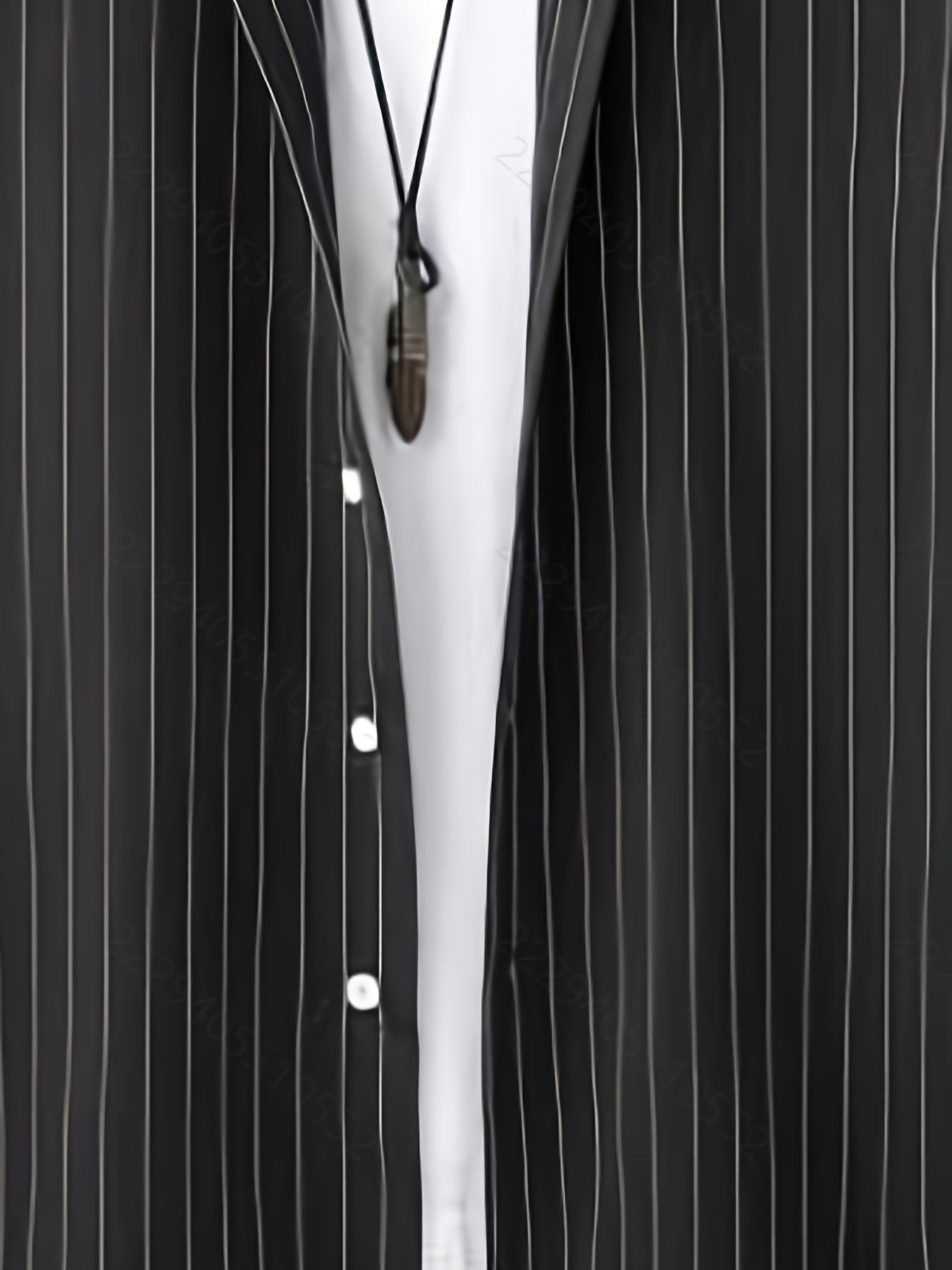 Men's Casual Stripe Button Up Short Sleeve Shirt for Summer