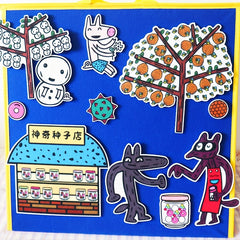 19pcs Magical Seed Shop Felt Set Storytelling Props for Home & Classroom
