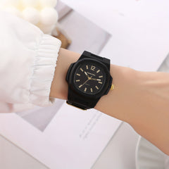 Quartz Watch Silicone Strap For Watching Time
