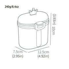 Crown Milk Powder Box with Cartoon Design