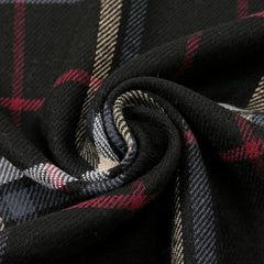 Plaid Tassel Scarf Windproof Shawl Outdoor Sunscreen Head Wrap