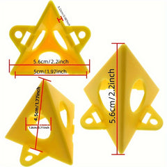 10pcs Paint Triangle Stands Painter Pyramid Stands Cabinet Paint Pouring Stands