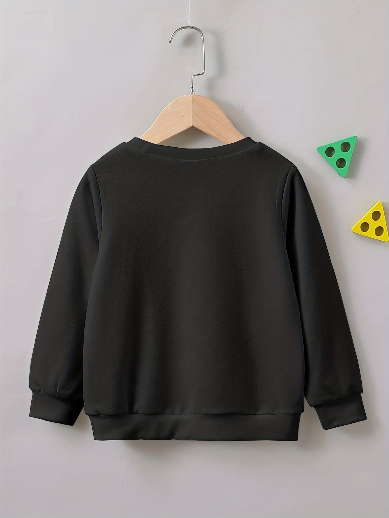 BOY WHO LOVES HIS DAD Sweatshirt Long Sleeve Crew Neck Top